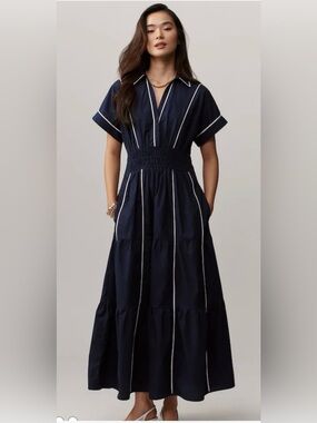 celandine beach disco plunging maxi dress Celandine Beach Disco Plunging Maxi Dress Anthropologie NWT Size Large Black